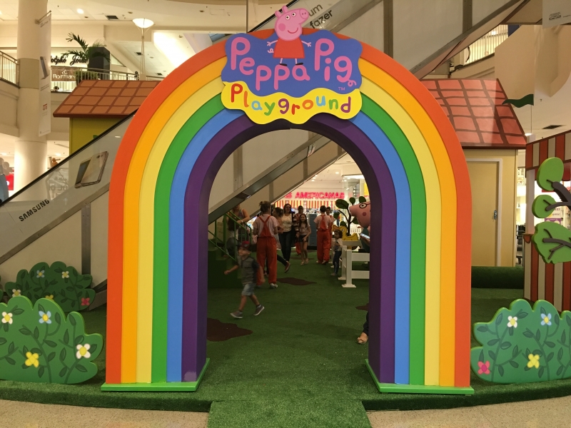 NorteShopping recebe Playground da Peppa Pig