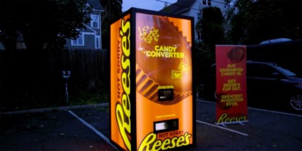 Máquina da Reese's permite trocar doces ''ruins'' pelos mais gostosos