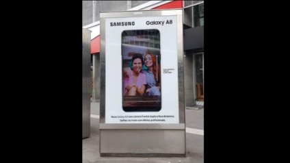 Samsung ativa Galaxy A8 na Avenida Paulista