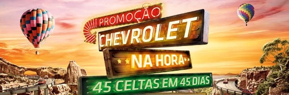 Carro todo dia na ação promocional da Chevrolet