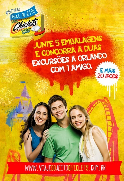 Arcos Comunicação assina ação promo de Chiclets