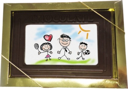 Chocoprint produz chocolate com foto impressa