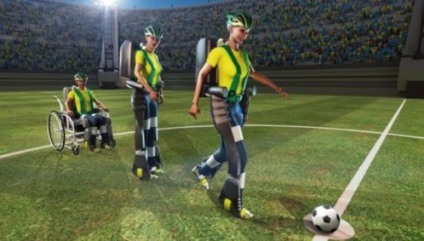 Exoesqueleto dará chute inicial da Copa de 14