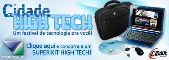 Rádio Cidade e Microtools em ações de interatividade