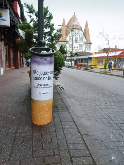 Free cria campanha antifumo para Blumenau