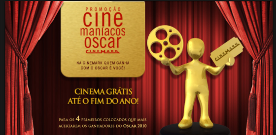 Cinemark promove o "Cinemaníacos"