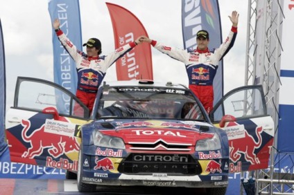 Citroën faz bonito em rali na Polônia