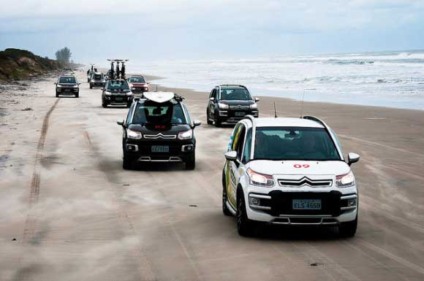 Citroën AirCross agita o verão do litoral paulista
