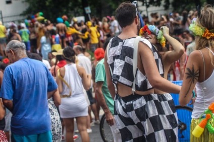 Jeff faz promo para foliões no Carnaval de São Paulo