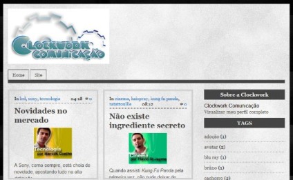 O blog da Clockwork está de cara nova