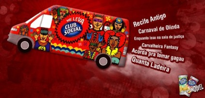 "Me Leva" com Club Social em Recife e Olinda