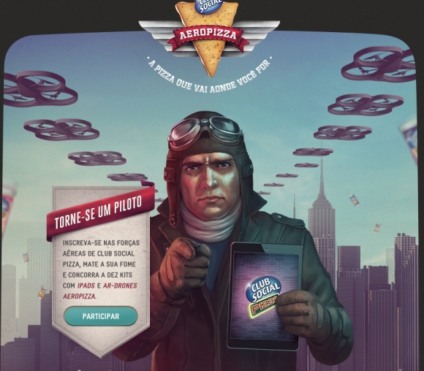 Club Social anuncia "Aeropizza"