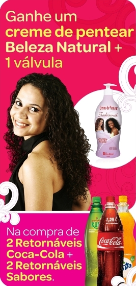 Coca-Cola faz promo com Beleza Natural