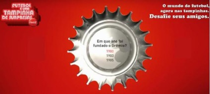 "Tampinha de Surpresas" com Coca-Cola