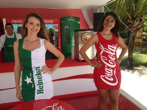 coca cola estande dia do supermercado bahia 1