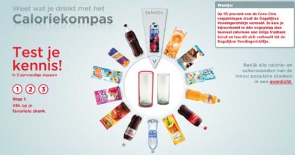 Coca-Cola lança calculadora de calorias Coca-Cola lança calculadora de calorias