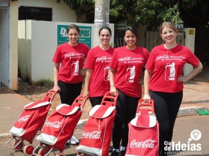 Cia de Ideias vai às ruas com Coca-Cola