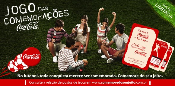 Master cria jogo de cartas para Coca-Cola