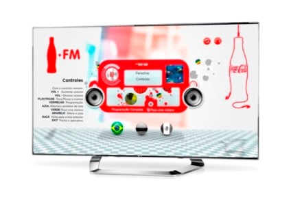 App Coca-Cola FM é o mais baixado na Loja LG