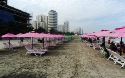 Ipanema invade o litoral da Colômbia