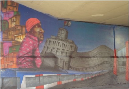 Colorgin patrocina mural de grafite em São Paulo