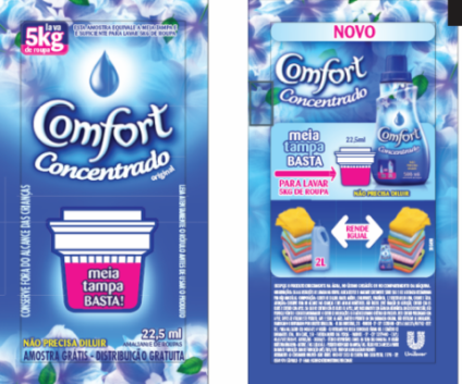 Unilever dá brinde para ativar Comfort
