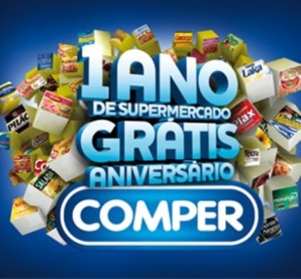 Comper comemora aniversário com ação promocional