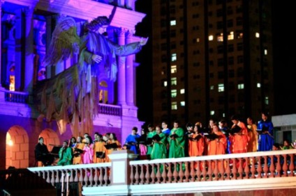 Tudo pronto para o Concerto de Natal de Manaus