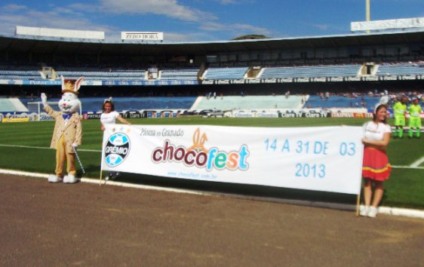 Estádio Olímpico recebe visita do Conde Guloseima