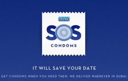 Durex promete entregar preservativos por meio de app