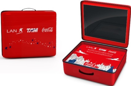 Bullet Promo "conecta a felicidade" para Coca-Cola e Latam