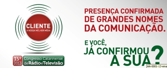 Acaert divulga programação do congresso de rádio e TV