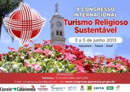 Congresso debate turismo religioso sustentável
