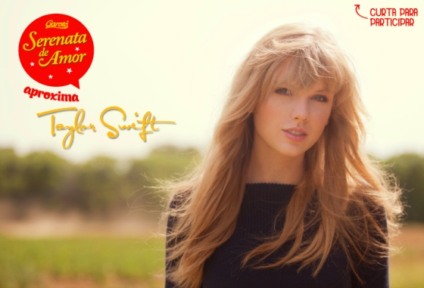 Serenata de Amor aproxima Taylor Swift dos fãs brasileiros