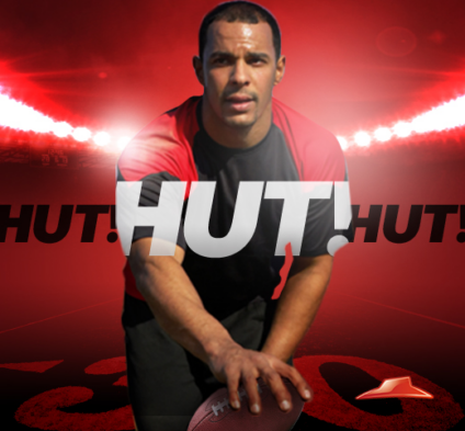 Pizza Hut: grito de zagueiro no Super Bowl