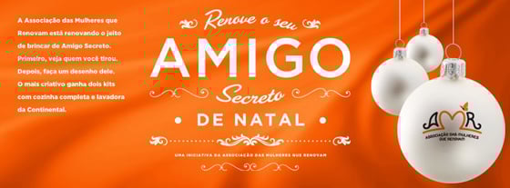 Continental renova o amigo secreto no Facebook