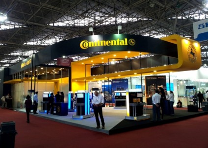 Dabster cria estande da Continental na Automec