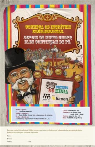 Grupo de Mídia de Curitiba promove 60.º Boteco do Mídia