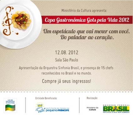 Chefs da alta gastronomia unidos em ação social