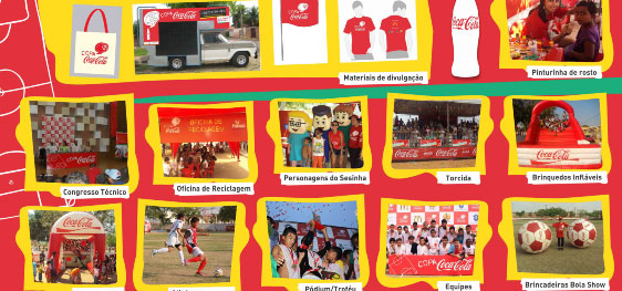 Mix ativa Copa Coca-Cola em Palmas