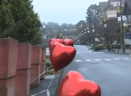 Corações invadiram cidade de Gramado