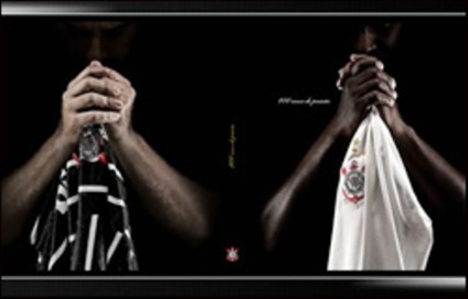 Eleita a capa do livro "Corinthians 100 anos de Paixão"