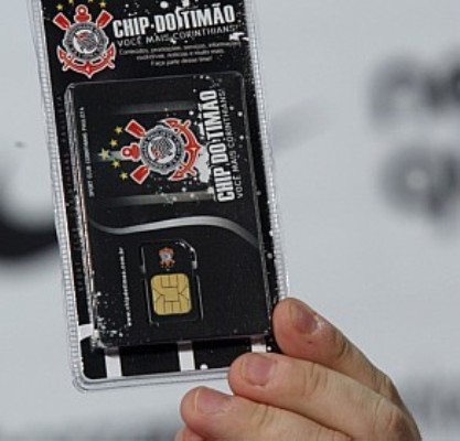 Fiel tem chip de celular do Timão