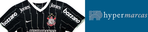 Hypermarcas com Jontex na camisa do Corinthians
