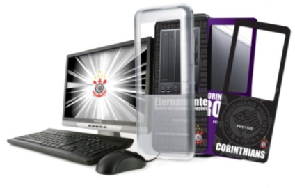 Chega ao mercado computador oficial do Corinthians