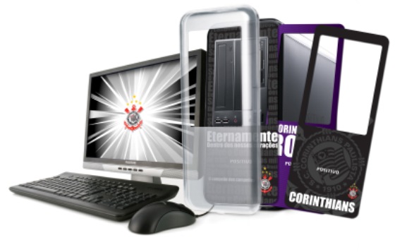 Chega ao mercado computador oficial do Corinthians