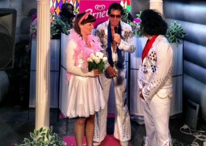 Cornetto fez casamento maluco no Dia dos Namorados