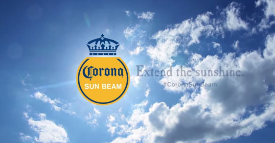 Ação promo da Corona prolonga o dia em Toronto