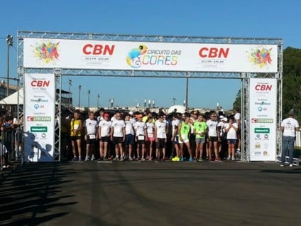 RICTV Record apoia 1ª Corrida das Cores em Londrina
