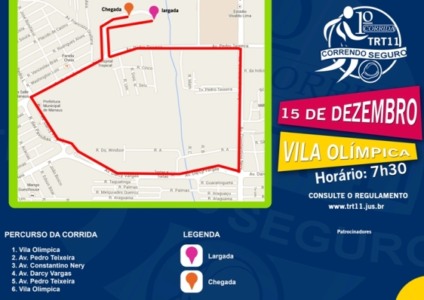 Manaus realiza primeira Corrida do Trabalho